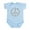 Sky Blue, variant on CafePress - World Peace Infant Bodysuit - Baby Light Bodysuit, Size Newborn - 24 Months