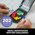 thumbnail image 3 of Educational Insights Kanoodle Genius, 3D Brain Teaser Puzzle Game, for Kids Ages 8+, 3 of 7