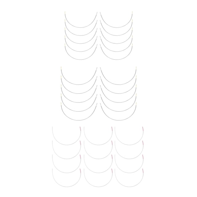36Pcs Bra Underwire Womens Girls Metal Bra Wires Replacements Accessories B,C,D Cup