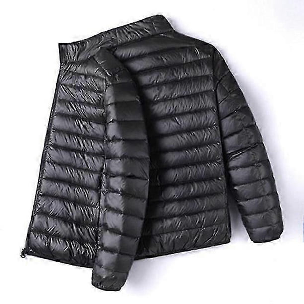 Fall Winter Ultra Light 90% White Duck Down Remove Hooded Man Coat Jaqueta Masculino Chaqueta Hombre Puffer Thin Men Down Jacket