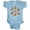 AE-Light Blue, variant on Namaste Rex Yoga Master Boys or Girls Baby Bodysuit