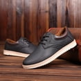 thumbnail image 4 of Zapatos de trabajo impermeables y antideslizantes de cuero con punta grande, zapatos de trabajo para hombres, zapatos casuales, zapatos de hombre coreanos, zapatos de moda de primavera, zapatos de, 4 of 6