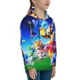 thumbnail image 3 of Saiise Unisex Kids Mario Bh Sweatshirt Boys Girls Hooded Kangaroo Pocket Pullover Hoodies-X-Large, 3 of 7