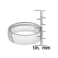 thumbnail image 3 of Coastal Jewelry High Polished Domed Stainless Steel Band Ring (7mm), 3 of 4