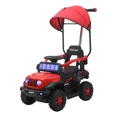 thumbnail image 1 of Correpasillos Bebé 3 En 1 Carro Montable Eléctrico Tipo Jeep Rojo, 1 of 4