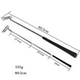 thumbnail image 2 of HEALEEP 1 Set Putter Rod Sports Putter Kit Aluminium Alloy Aiming Assistance Adults Silver, 2 of 8