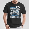 thumbnail image 2 of Level 12 Gamer T-Shirt – 12th Birthday Shirt for Boys, 12 Year Old Video Game Party Tee, Fun Gaming Celebration Outfit, 2 of 3