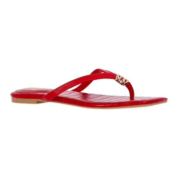 Madden NYC Women's Square Flip Flops