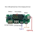 thumbnail image 3 of Methold Módulo de carga de Interfaz USB portátil Protección contra cortocircuitos digital Boost Step-up Board Accesorios Electrónica miscelánea 3 tipos de puerto, 3 of 6