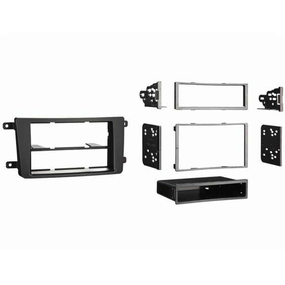 Metra 99-7516B Single DIN/Double DIN Installation Dash Kit for 2007-2009 Mazda CX9 (Black)