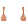 thumbnail image 3 of Bearachild Espátula de cocina, pala para el hogar, cuchara de para sopa, utensilios de cocina de estilo japonés, pala para freír, juego espátula redonda pequeña 2piezas, 3 of 6