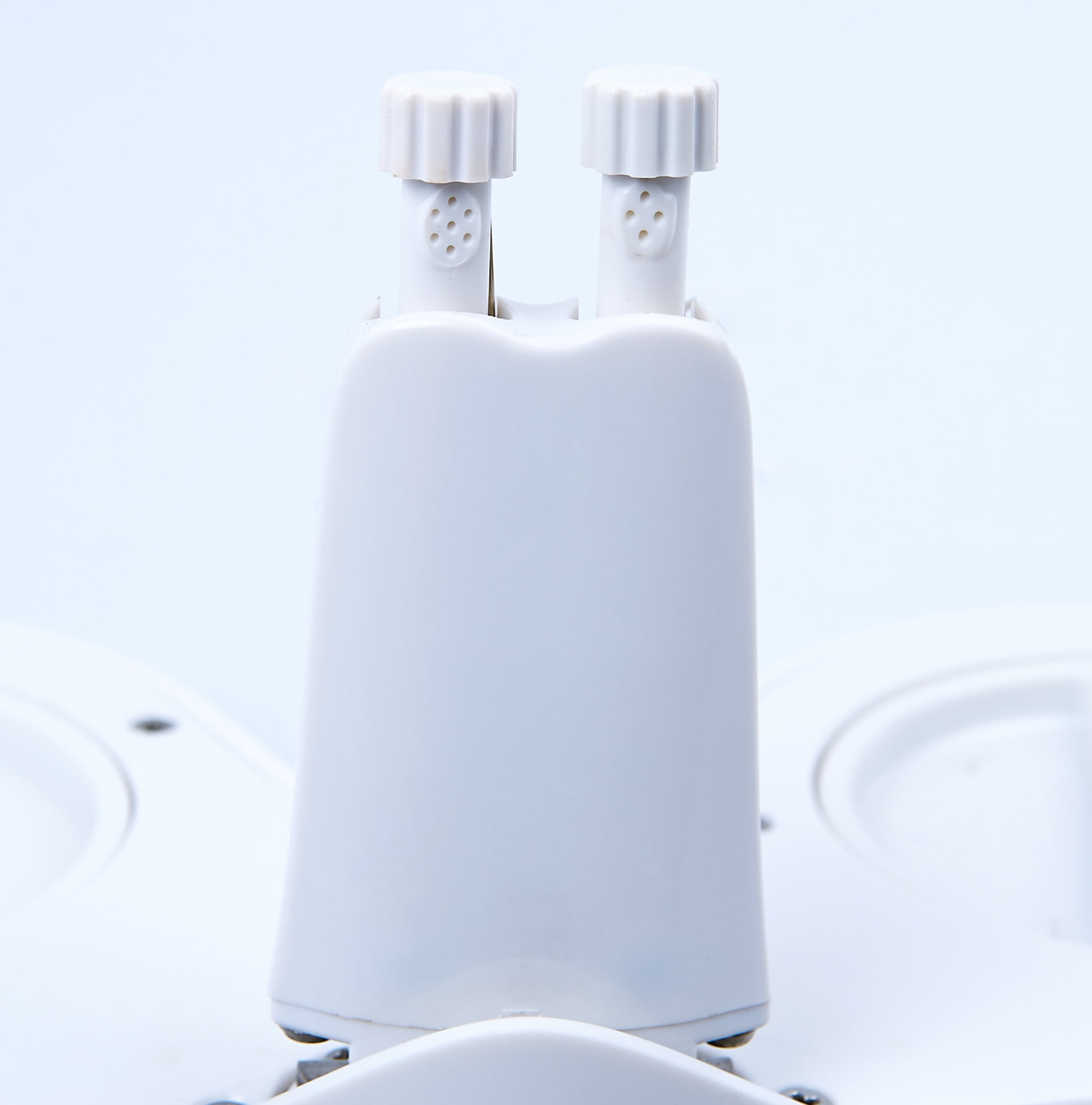 Boss Bidet Luxury Dual Nozzle Self Cleaning Non Electric Cleans Rear Toilet Attachment, White