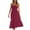 Red, variant on IROINNID Maxi Dresses For Women Semi-Formal Date Night Solid Color Casual Strapless Party Long Dress Cheap