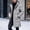 #41-Gray, variant on Ceisia Mens Mid Length Hooded Zipper Winter Puffer Coat Thick Warm Insulated Casual Outerwear For Men Black XXXXXL Gift