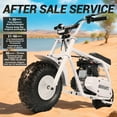 thumbnail image 4 of HOVERHEART Gas Mountain Bike, 105cc 4-Stroke Gas Powered Off Road Motorcycle (Model-MB0001) with Led Lights, Disc Brake, Max Load 200Lbs, Up to 30Kph, NO OIL MIX REQUIRED, 4 of 7