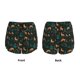 thumbnail image 3 of Balery Deers In The Forest Pantalones cortos deportivos para mujer con forro y dos bolsillos, elásticos, para entrenamiento, gimnasio, yoga-X-Large, 3 of 7