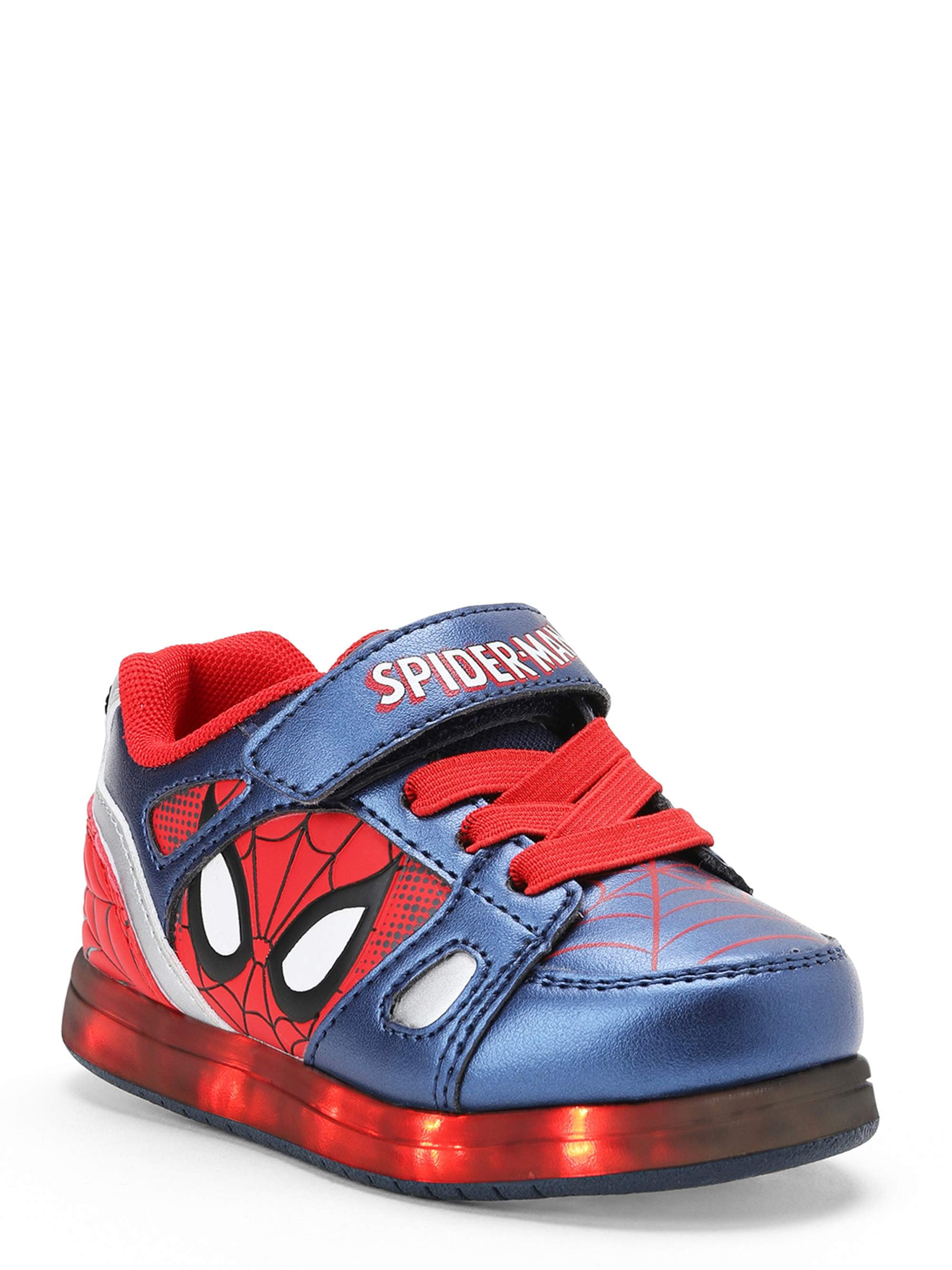 Spiderman Light Up Casual Sneaker (Toddler Boys) Walmart