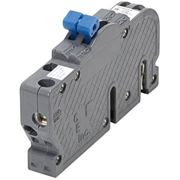 Connecticut Electric UBIZ0225 Remplacement Zinsco RC3825 Nouvellement Fabriqué, Disjoncteur Série Mince à Deux Pôles 25 Ampères, Gris