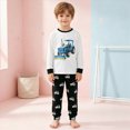 thumbnail image 2 of bwdbhd Kids Toddler Girl Boy Pajamas Pj Set Long Sleeve Sleepwear Loungewear 2 Piece Top and Pants Fall Winter Jammies, 2 of 8