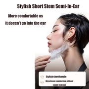 2026 New Ultra Mini 2-Pack Bluetooth Earbuds, 2 Pairs Tiny Size Invisible Earbuds, Led Power Display, Waterproof with Mic for Side Sports Work