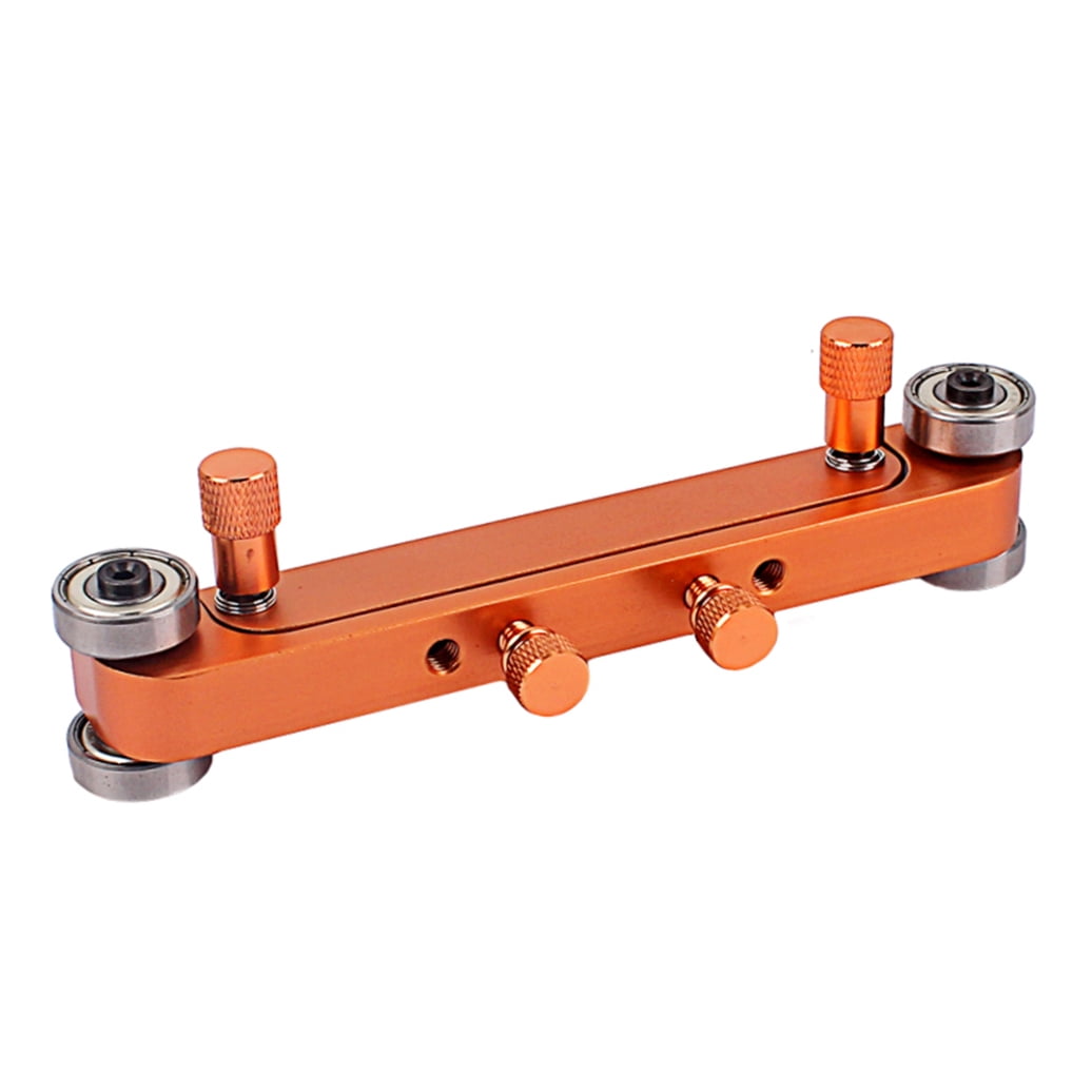 EXHUMKY Orange Guitar Accessory Saddle Nut Sander for Bone Plastic and Composite Nuts