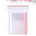 thumbnail image 6 of NICEXMAS 100pcs Lock Bags Resealable Poly Bags Transparent for Home and Office Organization, 6 of 7