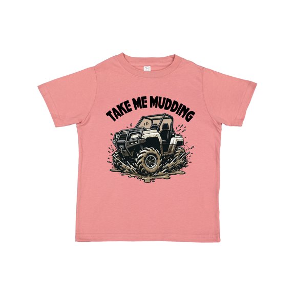 Inktastic Mudding off Road Adventure Four Wheeling Boys or Girls Toddler T-Shirt