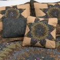 thumbnail image 5 of Donna Sharp Forest Star Cotton Pieced Decorative Throw Pillow Square Patchwork, 5 of 6
