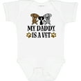 thumbnail image 3 of Inktastic Veterinarian Daddy is a Vet Boys or Girls Baby Bodysuit, 3 of 5