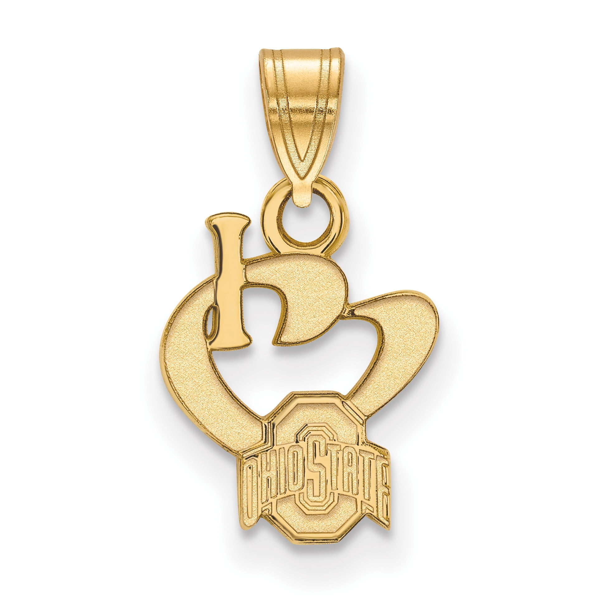 Jewelry Stores Network I Love Ohio State University Buckeyes Logo