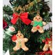 thumbnail image 3 of Adornos grandes de hombre de jengibre, decoración navideña de pan de jengibre, adornos para árboles de Navidad, decoraciones para árboles de Navidad, 3 of 8