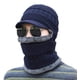 thumbnail image 2 of Gorro y bufanda de punto, gorro de una pieza, forro polar de invierno, gorro de lana, calentadores de cuello, dos en uno para hombres y mujeres, 2 of 5