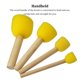 thumbnail image 5 of Tholdsy Pack of 20 Drawing Brush Portable Developing Ergonomic Reusable Children Birthday Toy Enlightening Gift Christmas Painting Type3, 5 of 6