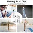 thumbnail image 4 of 10 unids de alta resistencia Pesca Swivels Barril Anillo Sólido Barril Pesca Swivels, 4 of 6