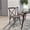 Gray, variant on Merrick Lane X-Back Bistro Style Wooden High Back Dining Chair in Grey