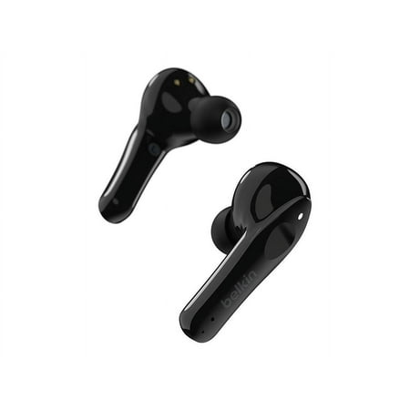 Belkin - SOUNDFORM Move Plus True Wireless Earbuds - Black
