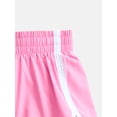thumbnail image 3 of Athletic Works Girls Active Dolphin Shorts, 2-Pack, Sizes 4-18, 3 of 3