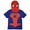 Royal/Red, variant on Marvel Avengers Toddler Boys' Hulk Hooded Tee with Mask (4T)
