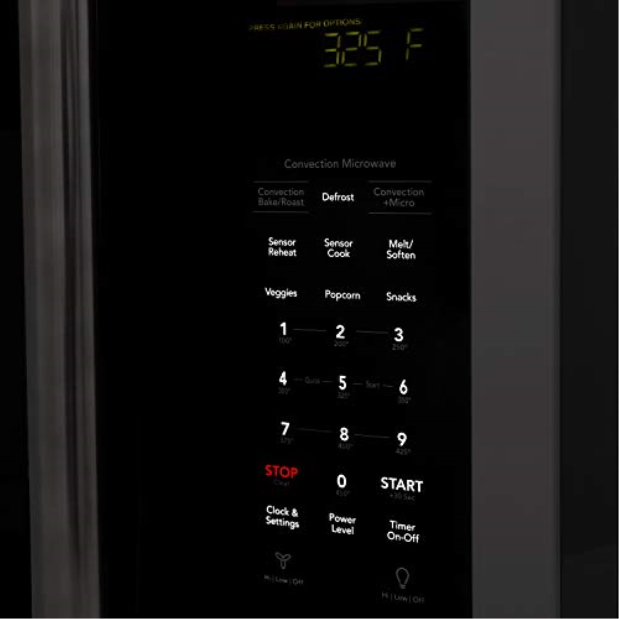 ZLINE 30 in. OTR/Over-the-Range Microwave in Black Stainless Steel with Modern Handle (MWO-OTR-30-BS)