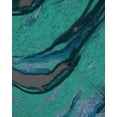 thumbnail image 2 of Zelouf Charlotte Abstract Organza Jacquard  , Sewing, DIY, Crafts Fabric by the Yard, Aqua, 20 Yard, 2 of 2