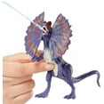 thumbnail image 4 of Jurassic World Savage Strike Dilophosaurus Dinosaur Figure, 4 of 6