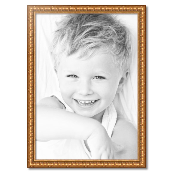 ArtToFrames 26" x 37" Gold Picture Frame, 26x37 inch Gold Wood Poster Frame (WOM-4293)