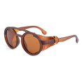 thumbnail image 1 of Gafas de sol polarizadas para hombre, estilo retro, estilo punk, a prueba de viento, protección ocular para bicicleta, 1 of 6