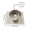 thumbnail image 2 of Steel Diesel Heater Mounting Plate for Motorhome RV Installation with Specific Dimensions, 2 of 8