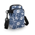 thumbnail image 3 of HELLHERO Marshall Islands Flag Women Messenger Bag with 2 Zippers Travel Crossbody Purse Stylish Polyester, 3 of 7