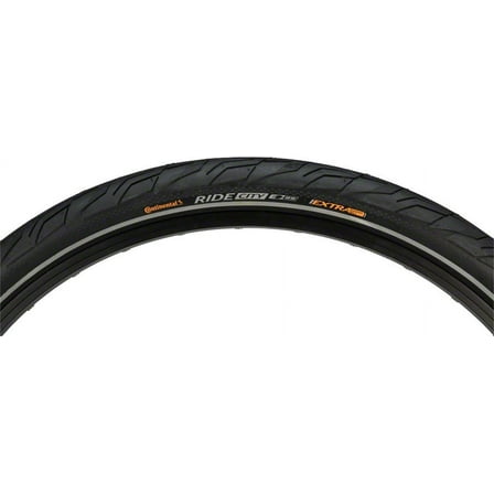 Continental Ride City Tire - 700 x 47, Clincher, Wire, Black/Reflex, ExtraPuncture Belt, E25