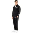 thumbnail image 2 of Notus Men’s Tracksuits Sweatsuits for Men Track Suits Set 2 Piece Fleece Athletic Jogging Sweatpants Sweat Suits 2 Piece Outfits Jogger Set sweatsuits 2-piece set Black XXXL, 2 of 7