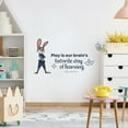 thumbnail image 2 of Learning Zootopia Life Quote Cartoon Quotes Decors Wall Sticker Art Design Decal for Girls Boys Kids Room Bedroom Nursery Kindergarten Home Decor Stickers Wall Art Vinyl Decoration (20x40 inch), 2 of 2