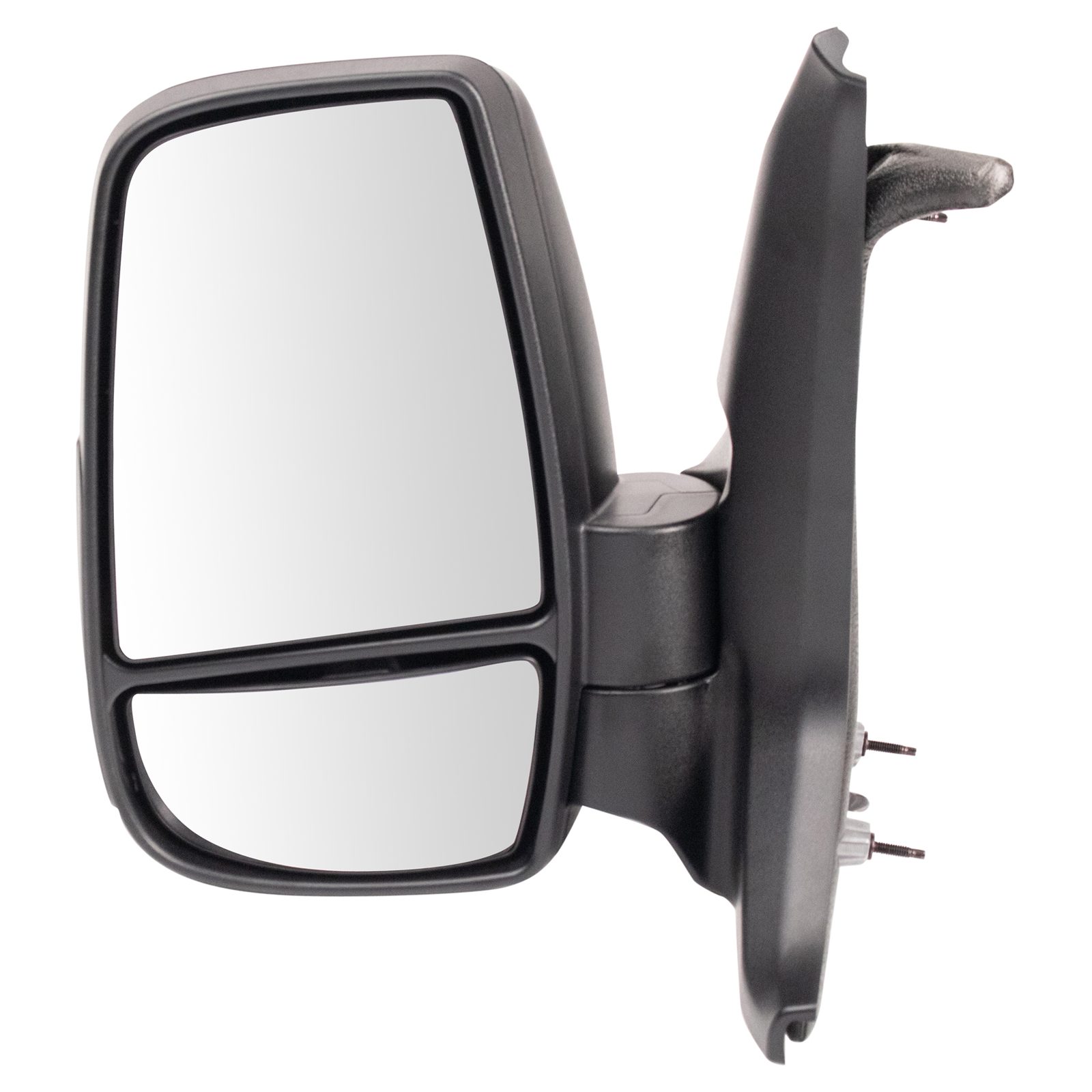 Autos Part Outlet™ New Exterior Side View Mirror Power Short Arm Manual