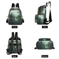 thumbnail image 4 of FORMRS Mini Backpack Purse for Women Travel Daypack Casual Shoulder Bag, Green Forest, 4 of 7
